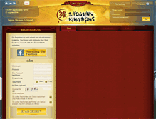 Tablet Screenshot of de.shogunkingdoms.com